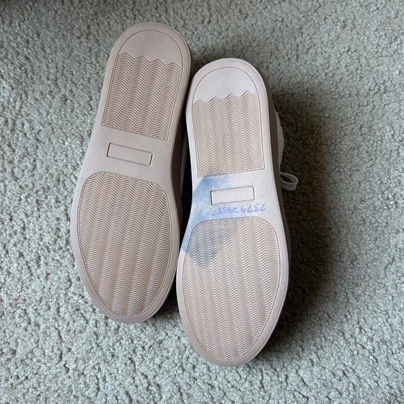 Loft Varsity White and Blue Lace Up Sneakers - Picture 9 of 10